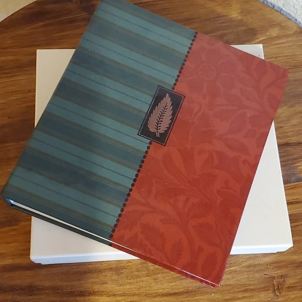 Hallmark Address Book Vintage Fall Edition New in Box!